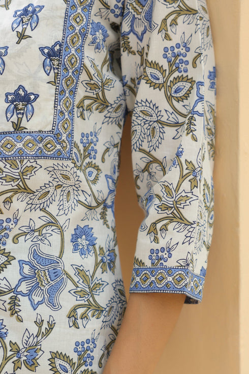 Printed Cotton Top